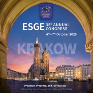 ESGE - 35th Annual congress - 4th - 7th Octobre 2026 - Krakow - Poland